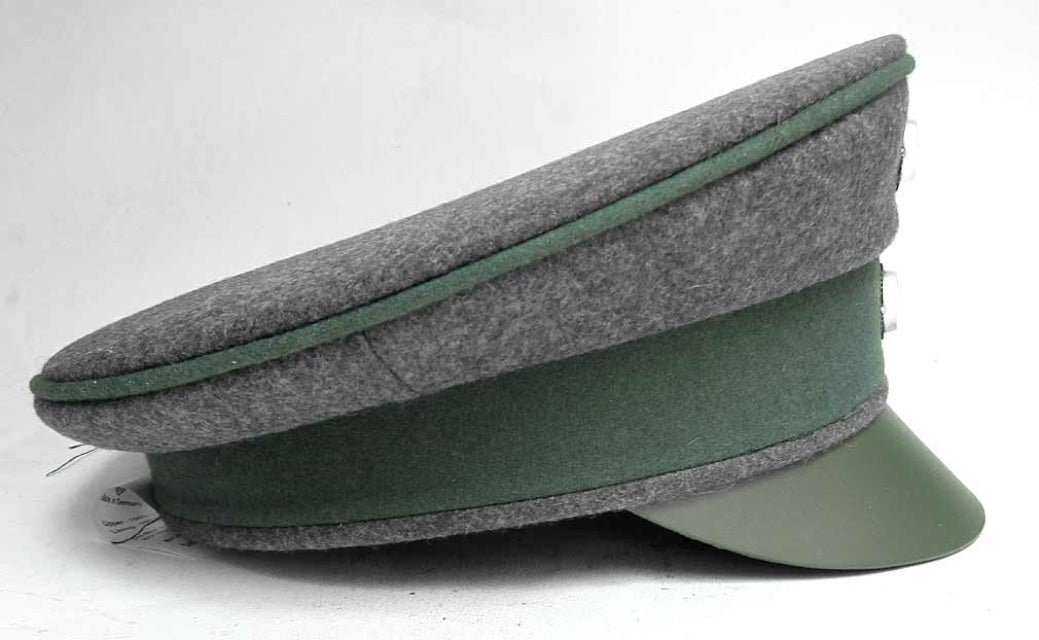 WW1 German Officer Field Cap Vulcanfibre Visor Cap