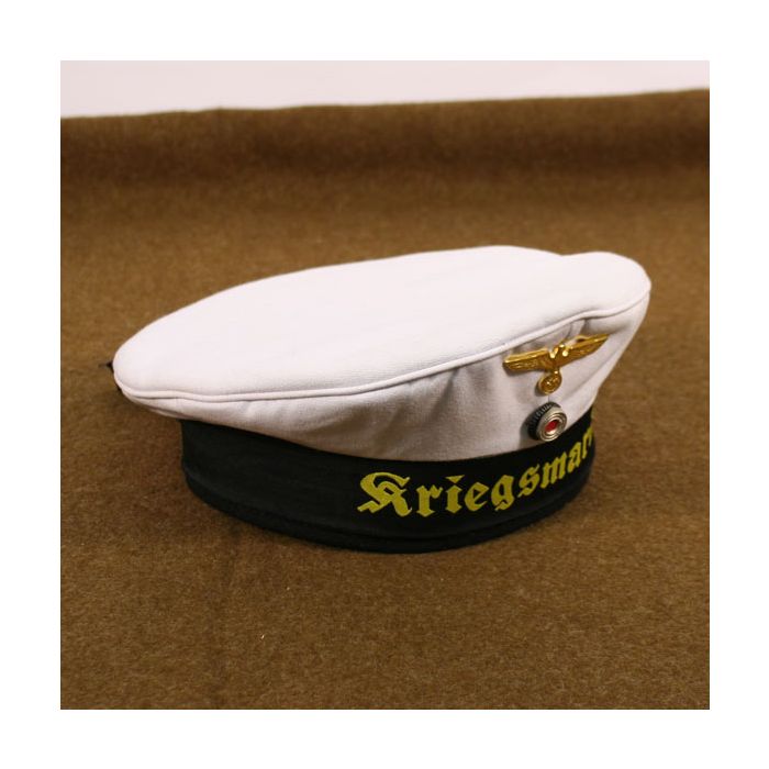 Kriegsmarine White Sailors Cap