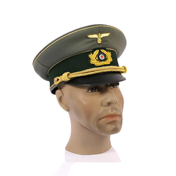 German Army Generals Visor Cap